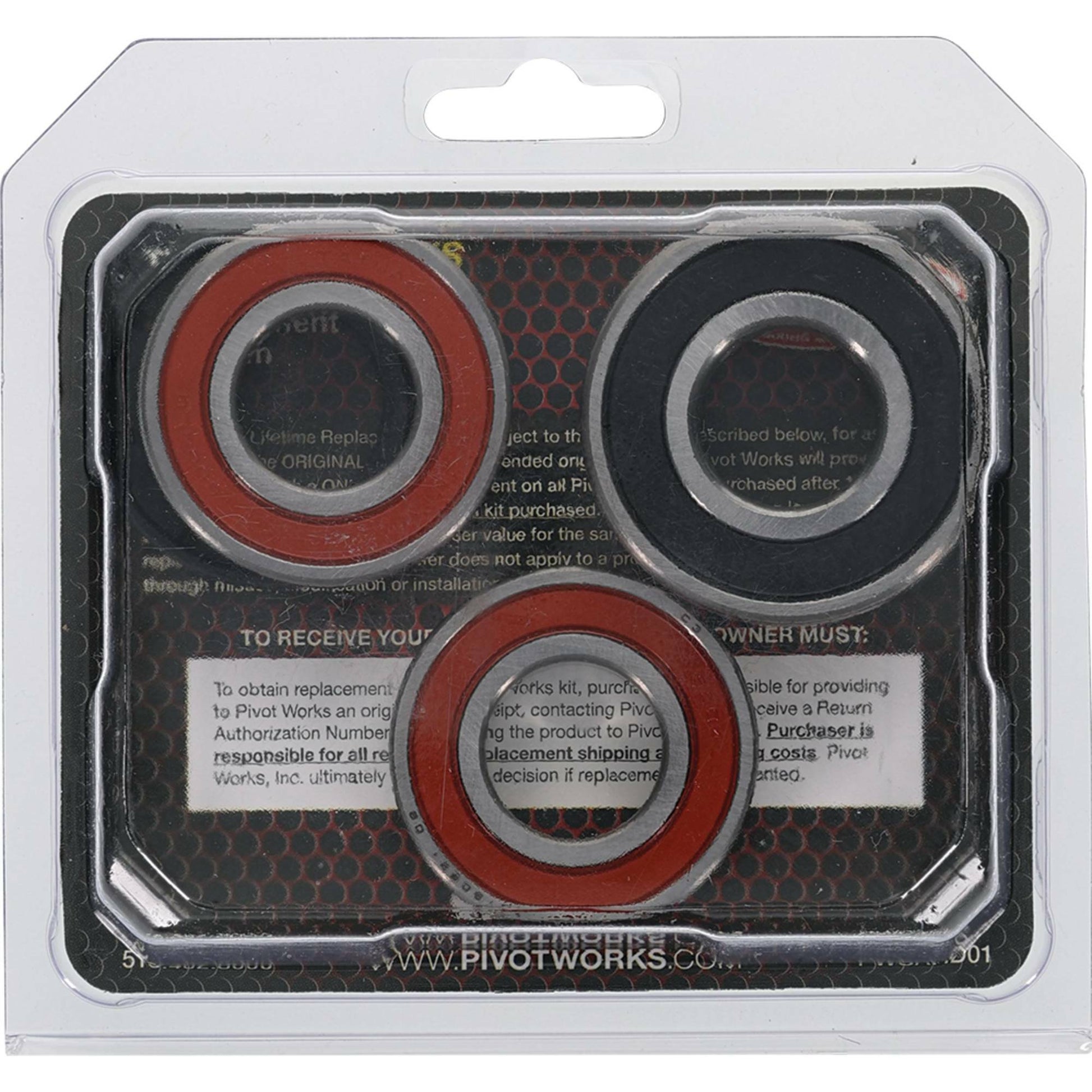 Pivot Works Wheel Bearing Kit Premium for Suzuki DR-Z250 and DR350 Models