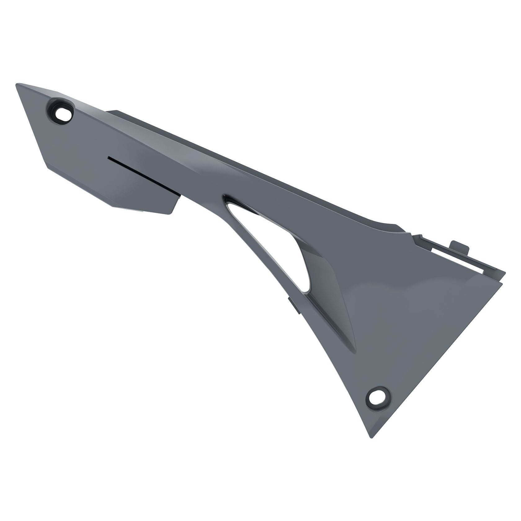 POLISPORT Upper Side Panels for Honda CRF Models - Nardo Grey, Part #8418700006
