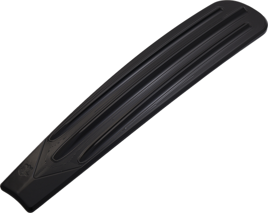 KENS FACTORY Dash Insert Tri Groove Black for Harley Davidson Road Glide Models