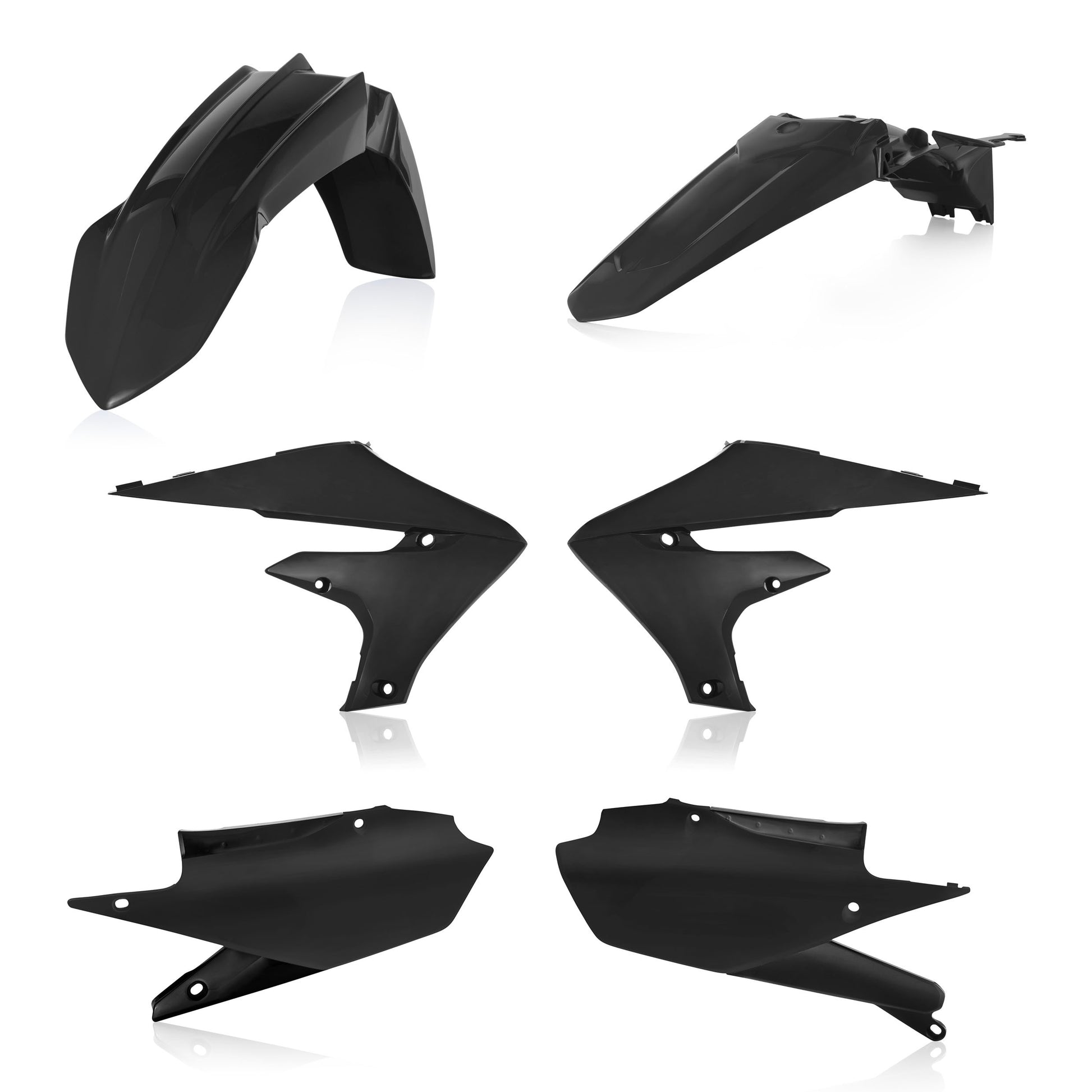 ACERBIS Plastic Body Kit for Yamaha YZ Series 2018-2021 – Black