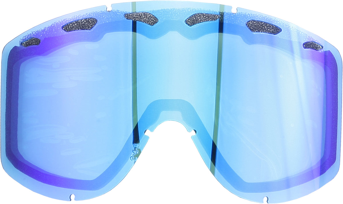 SCOTT 220516-286 Offroad Thermal Impact-Resistant Eyewear Lens with Blue Chrome Finish