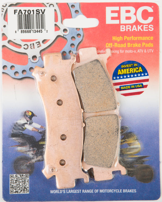 EBC FA701SV Severe Duty SV Series Brake Pads for Honda Pioneer 1000 Models
