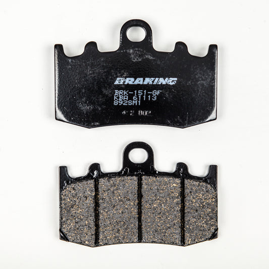 BRAKING Part Number 892SM1 Semi Metallic Brake Pad Set for BMW Motorcycles