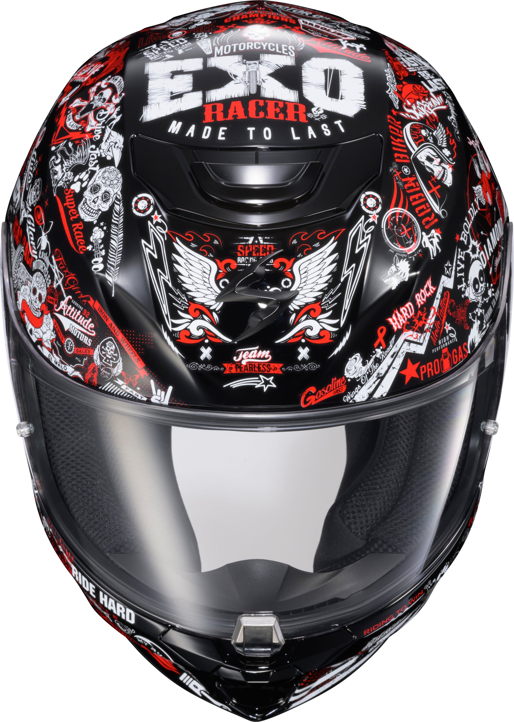 Scorpion EXO Exo R330 Full Face Helmet - Red, Medium