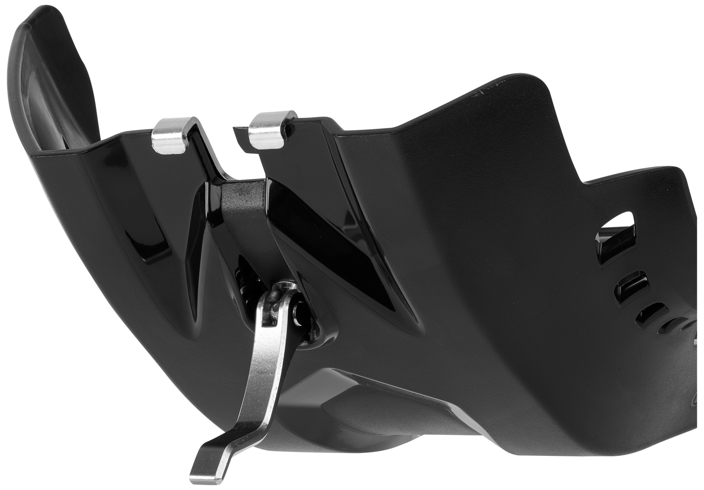 POLISPORT Fortress Skid Plate for Husqvarna and KTM Offroad Models in Black