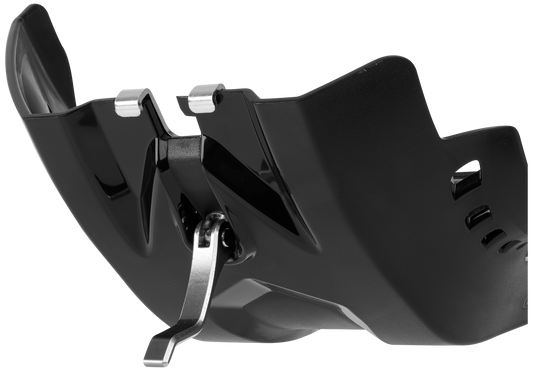 POLISPORT Fortress Skid Plate for Husqvarna and KTM Offroad Models in Black
