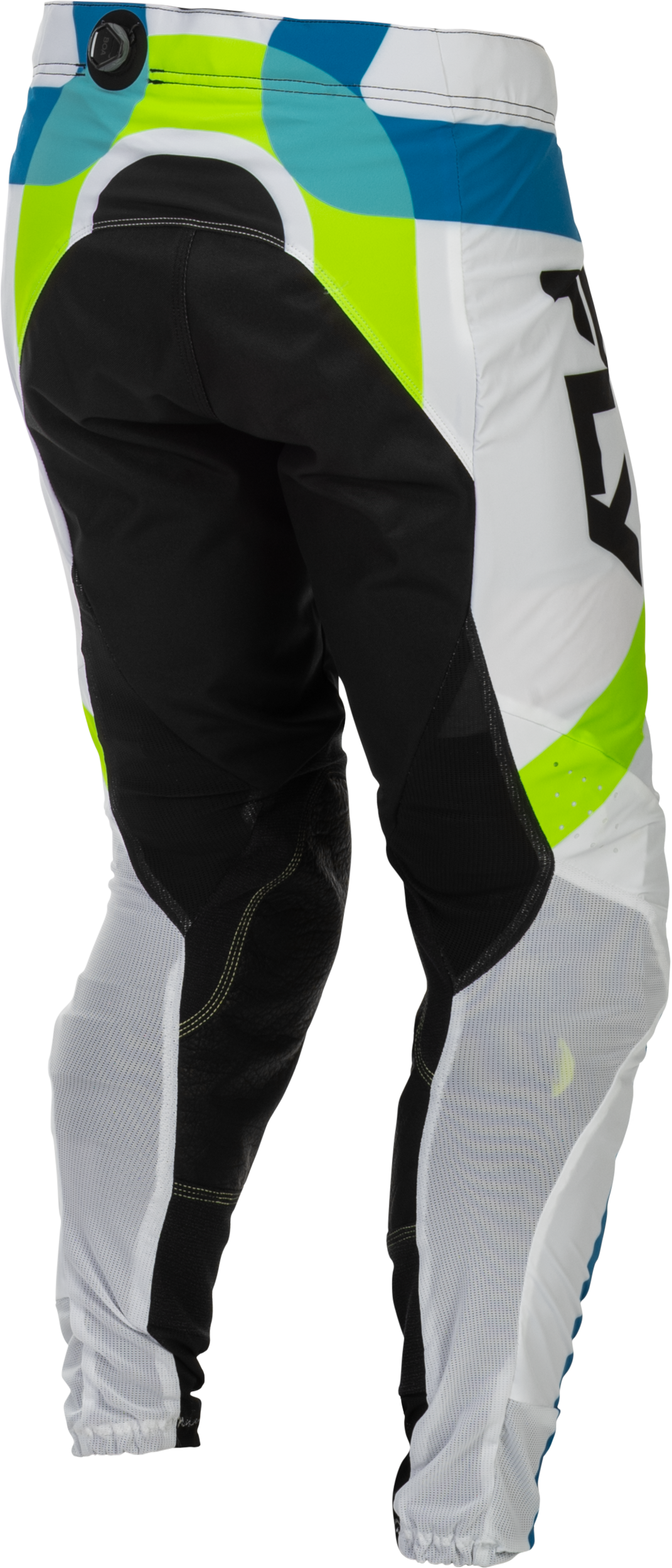 Fly Racing Lite LE Offroad Pants Men’s Size 34 White/Lime/Blue