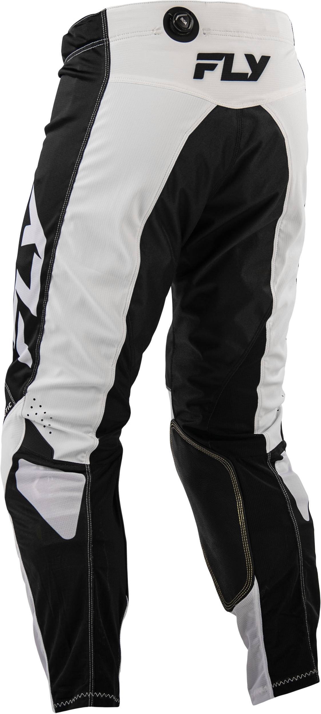 Fly Racing Kinetic Mesh Pants Men’s Offroad Riding Gear, White/Black, US Size 30