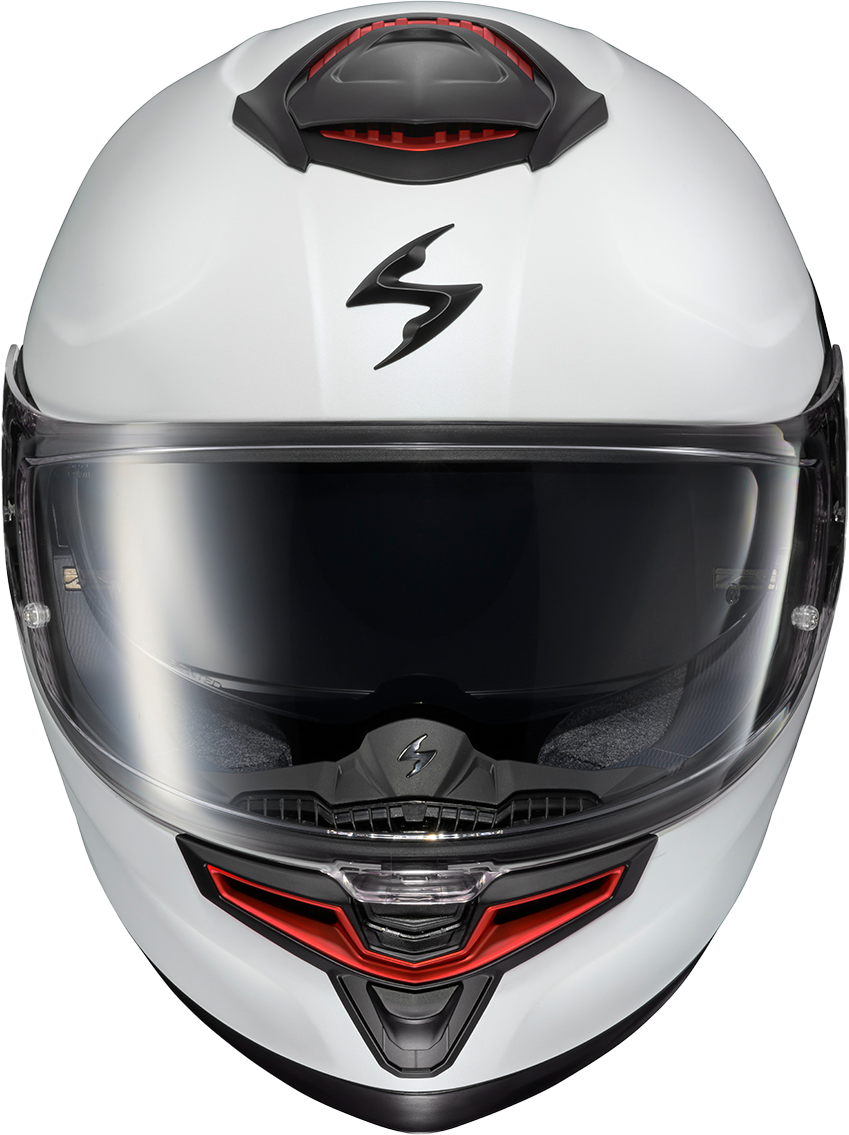 Scorpion EXO ECL-0052 Exo Eclipse Full Face Helmet in White, XS