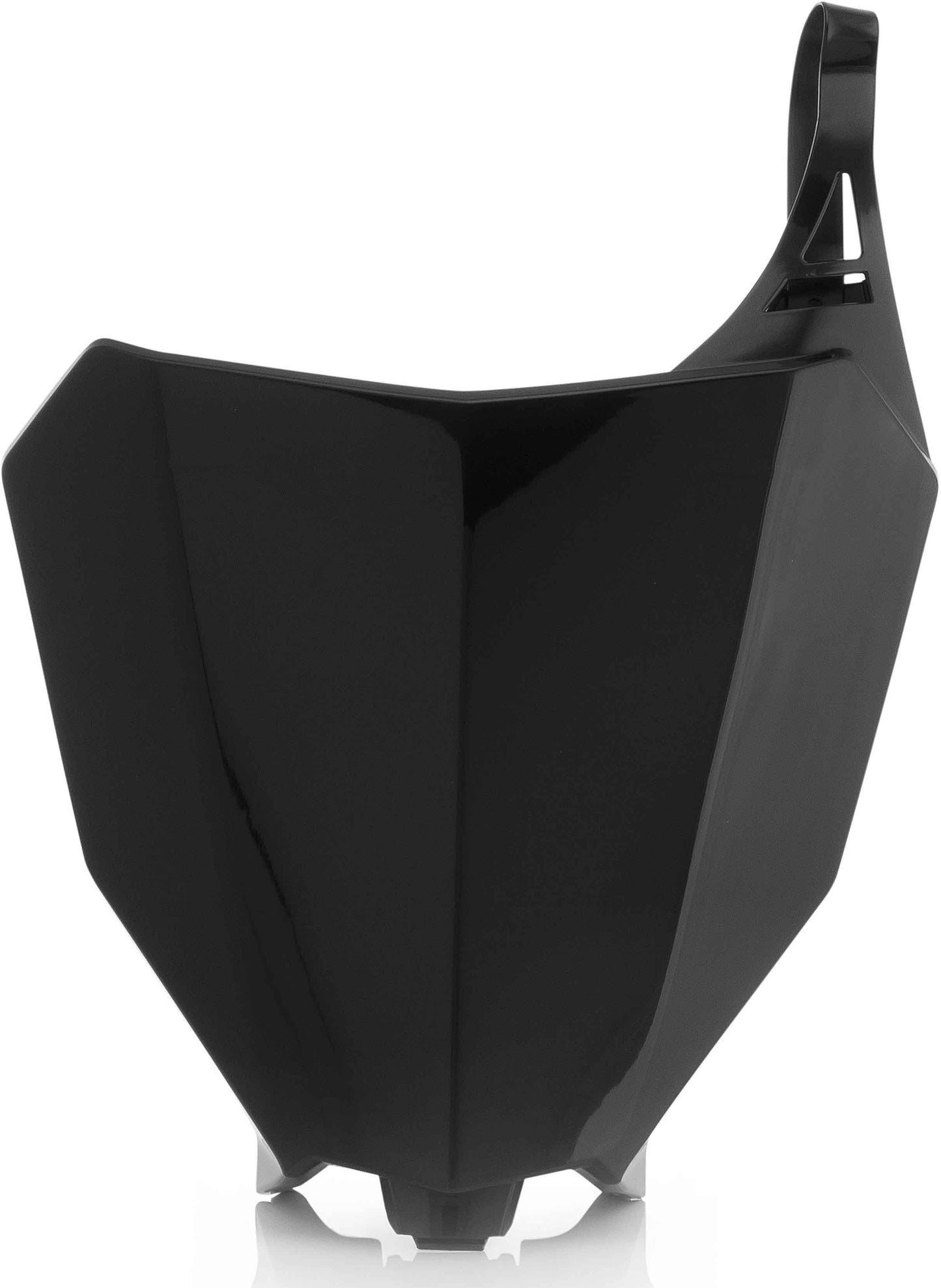 ACERBIS Front Number Plate Black for Honda CRF Models - Offroad Replacement Body Part