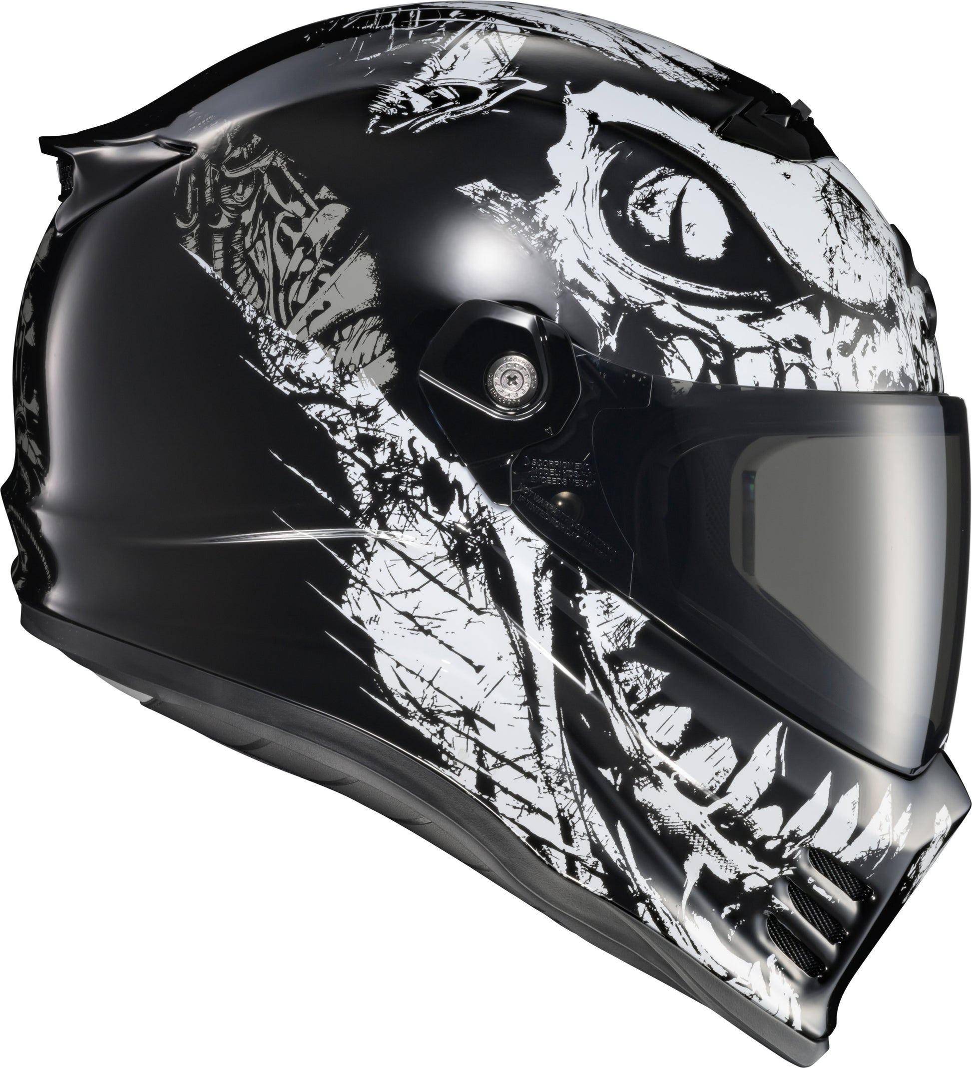 ScorpionEXO Covert FX Full Face Helmet in Black, Medium – Caiman Gloss Finish