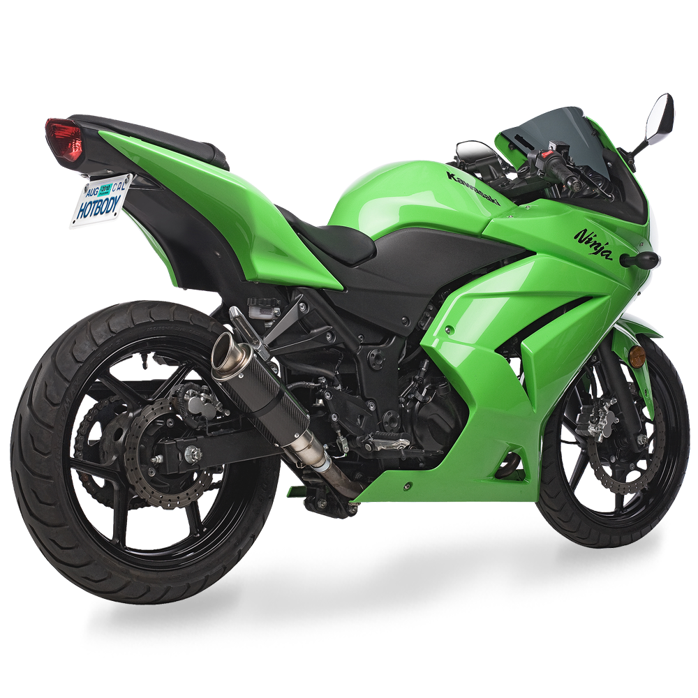HOTBODIES Fender Eliminator Kit for Kawasaki Ninja 250R 2008-2012 with Textured Black Finish