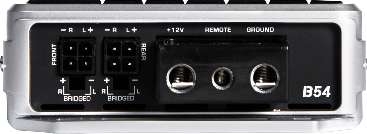 CERWIN VEGA B54 90x4 RMS 4-Channel Amplifier – 165W at 2 Ohm, 90W at 4 Ohm