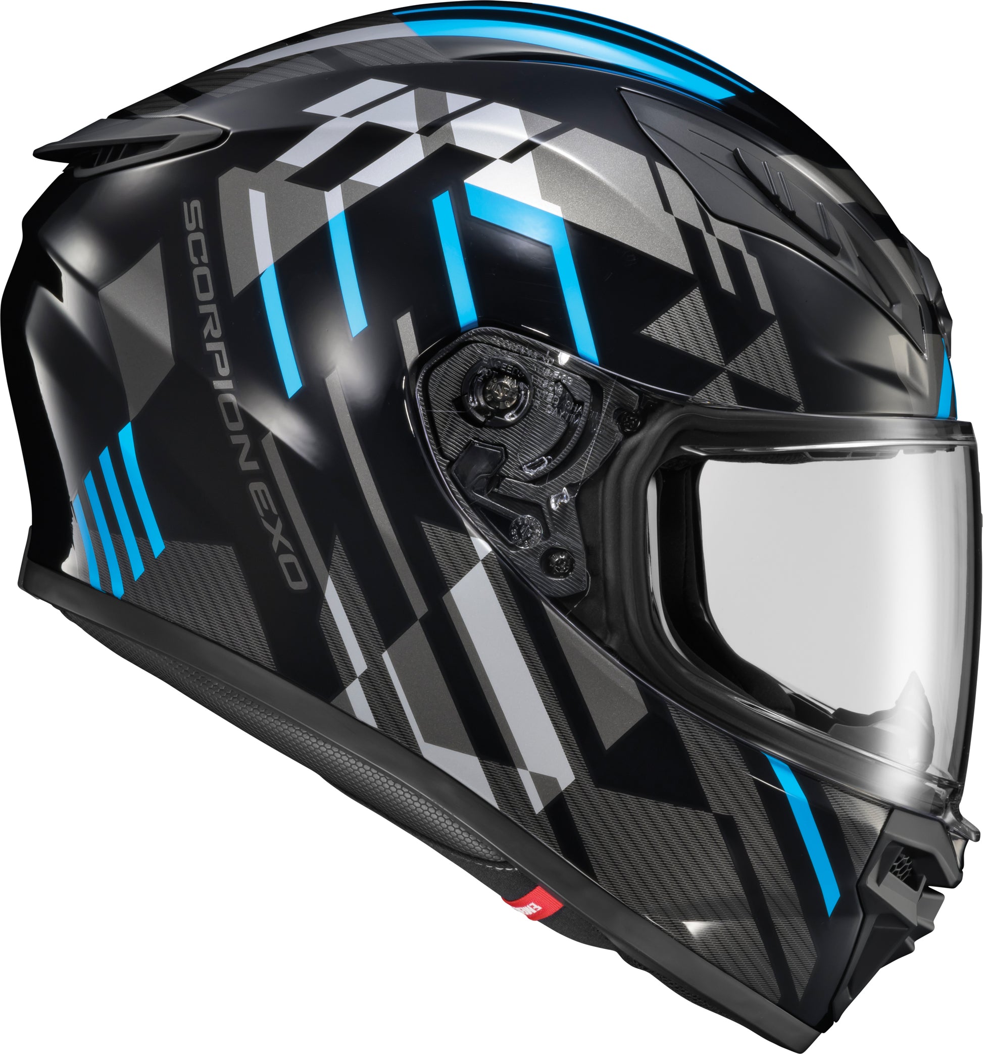 Scorpion EXO Exo R430 Full Face Helmet Light Blue Large - Advanced Snell & DOT Certified Street Helmet