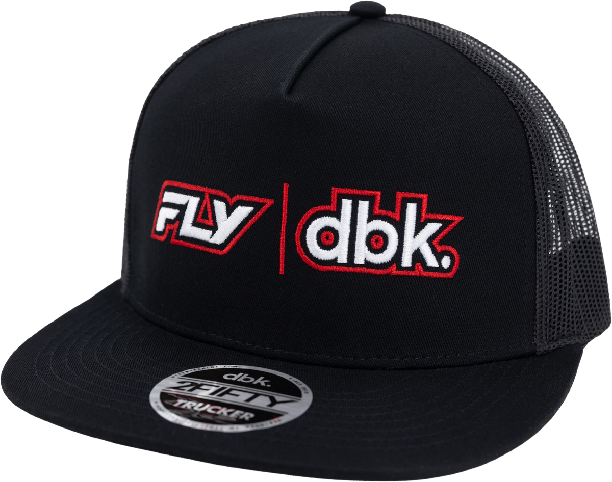 Fly Racing DBK Black Hat - One Size Fits Most Men's Headgear