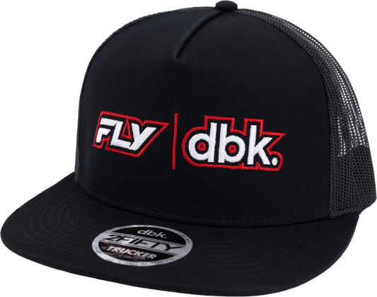 Fly Racing DBK Black Hat - One Size Fits Most Men's Headgear