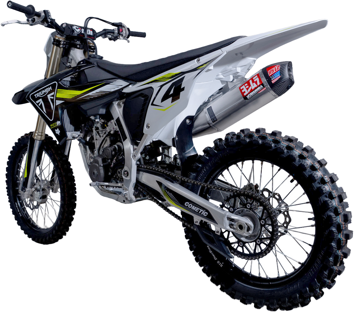 Yoshimura RS-12 Exhaust System for Triumph TF450 Offroad Motorcycle
