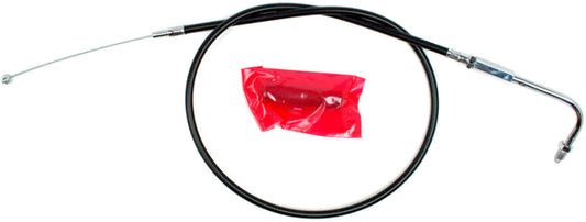 MOTION PRO Black Vinyl Throttle Cable for Harley-Davidson FXR and Dyna Glide Models