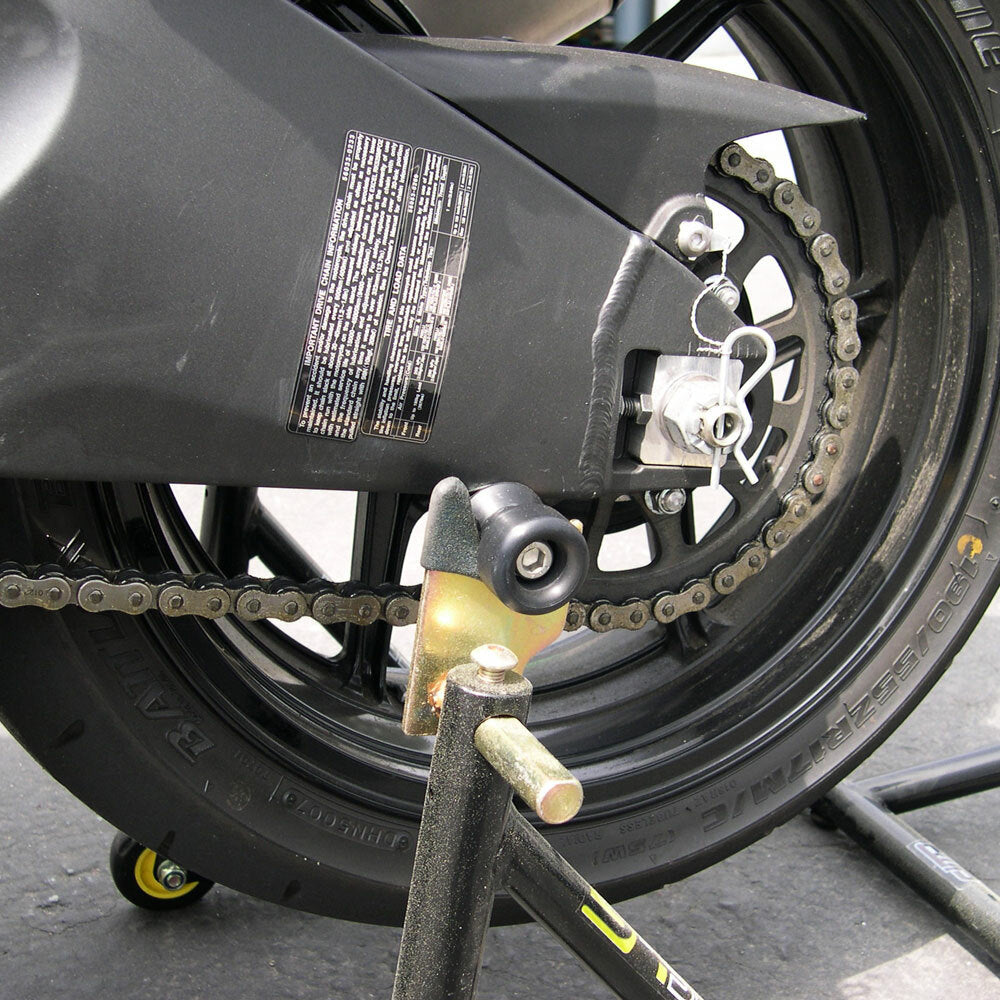 Shogun Swingarm Sliders Black for Kawasaki Ninja 250R and 650R