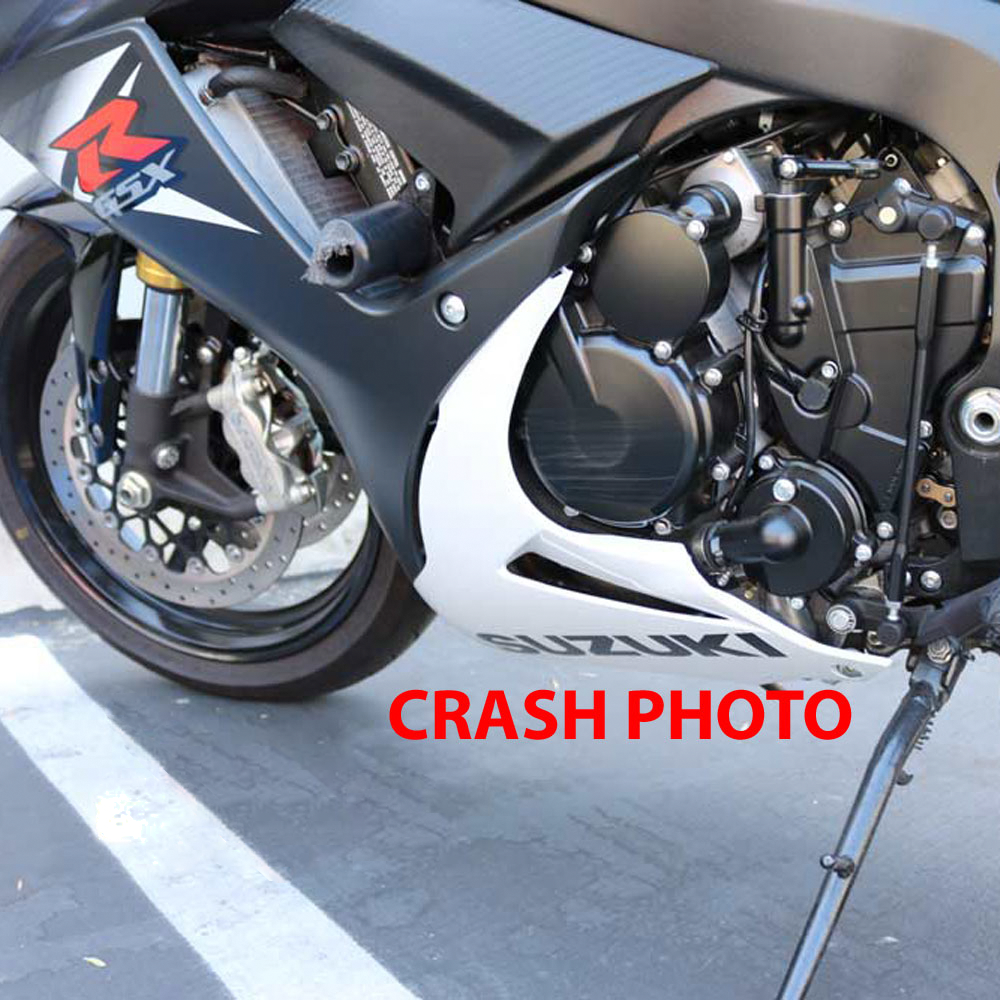 Shogun Motorsports Black Frame Sliders for Suzuki GSX-R Models (Part No. 750-5459)