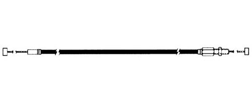 SP1 Throttle Cable Part 05-139-62 for Polaris Snowmobiles