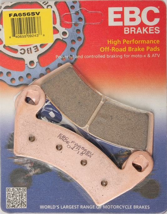 EBC Fa656SV Severe Duty Brake Pads for Polaris RZR 900 and XP 1000 Models