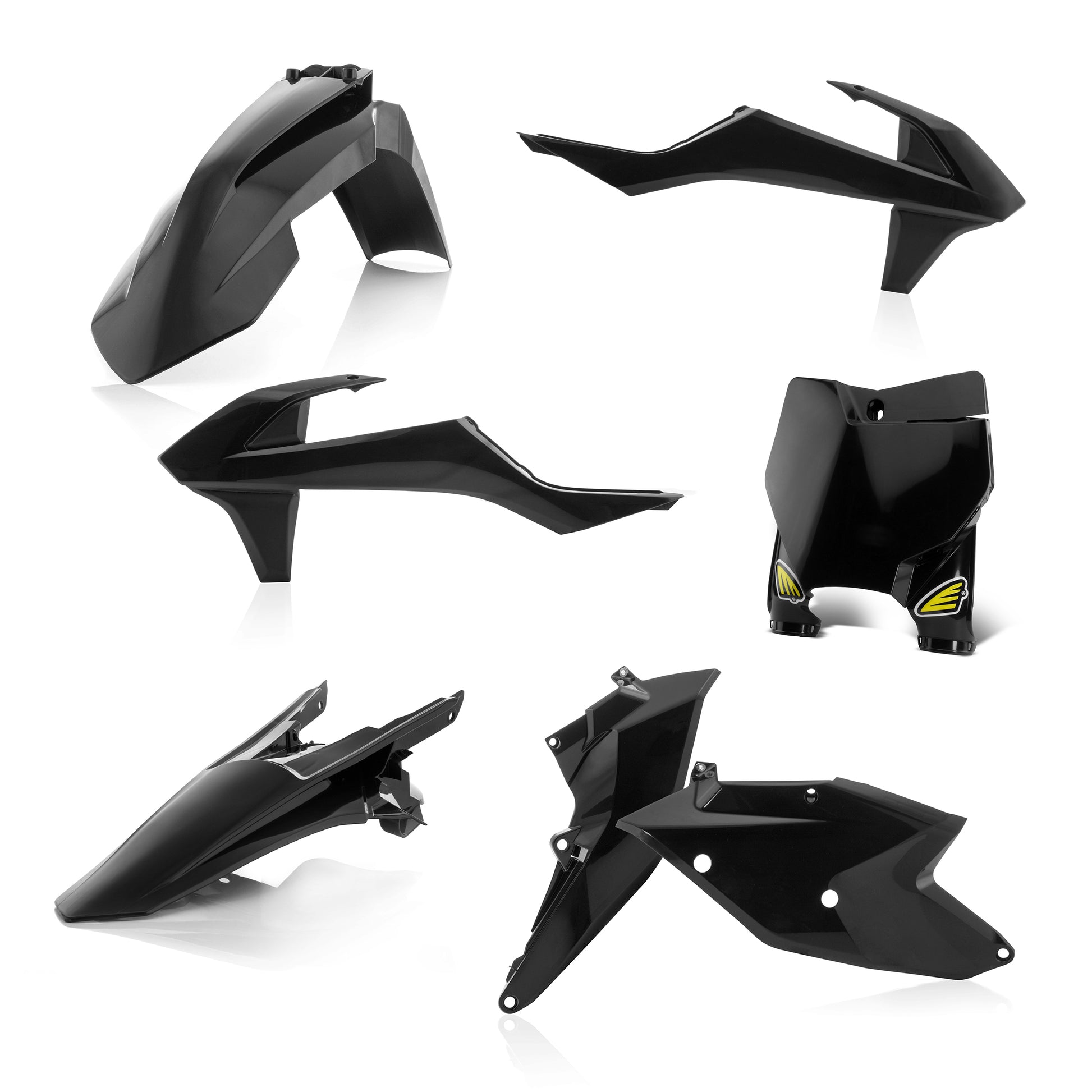 Cycra 714-1703 5 Piece Black Offroad Body Kit for Yamaha Motorcycles
