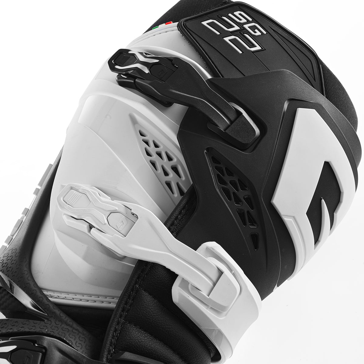 Gaerne SG-22 Offroad Boots Black/White US Size 8