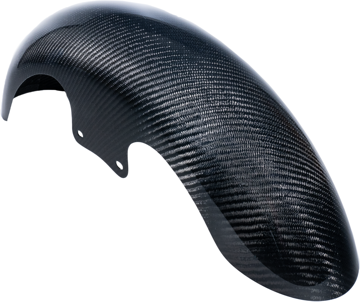 Hofmann Designs Carbon Fiber Mid Front Fender for 19" Challenger and PowerPlus Chieftain V-Twin Motorcycles