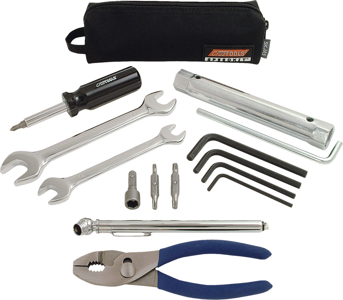 CRUZ TOOLS Speedkit Compact Tool Kit for Metric Motorcycles, UTV, ATV, Snowmobiles, Snowbikes, and Personal Watercraft