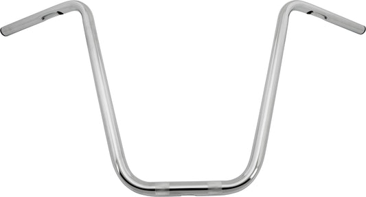 HardDrive 1-Inch Narrow Ape Hanger Handlebars with 16-Inch Rise in Chrome – Perfect for Sportsters, Dynas, and Choppers
