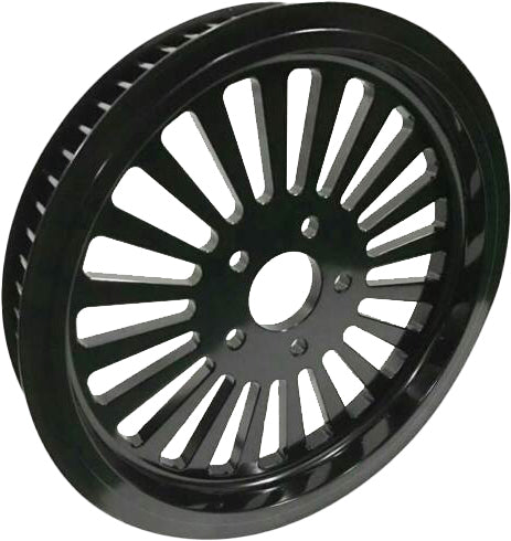 HardDrive 70-Tooth Black Flat/Flex Pully for V-Twin Harley Models - Part #032-222