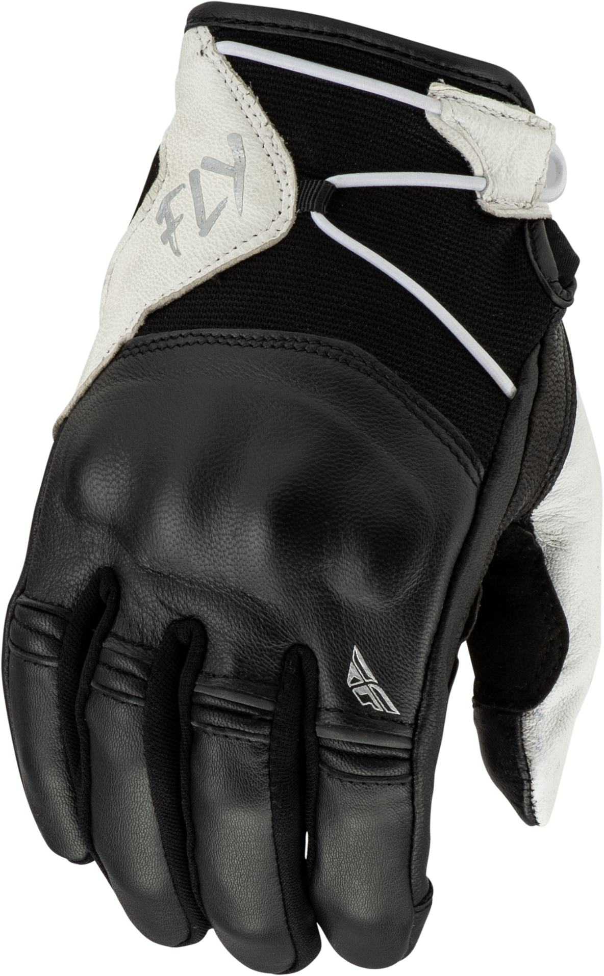 Fly Racing Venus Women's Black Medium Gloves with Reinforced Clarino™ Palm and Touchscreen Compatibility