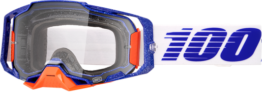 100-Percent Armega Goggle with Clear Lens – Offroad Impact-Resistant Eyewear