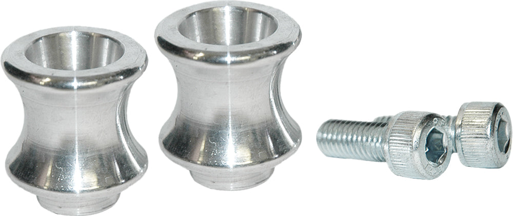 VORTEX Swingarm Spools 8mm Silver for Honda CBR600RR and CBR600RA ABS