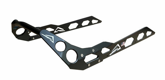 SPG Rear Bumper Flat Black for Ski-Doo Snowmobiles - Part D-SDRB605-FBK