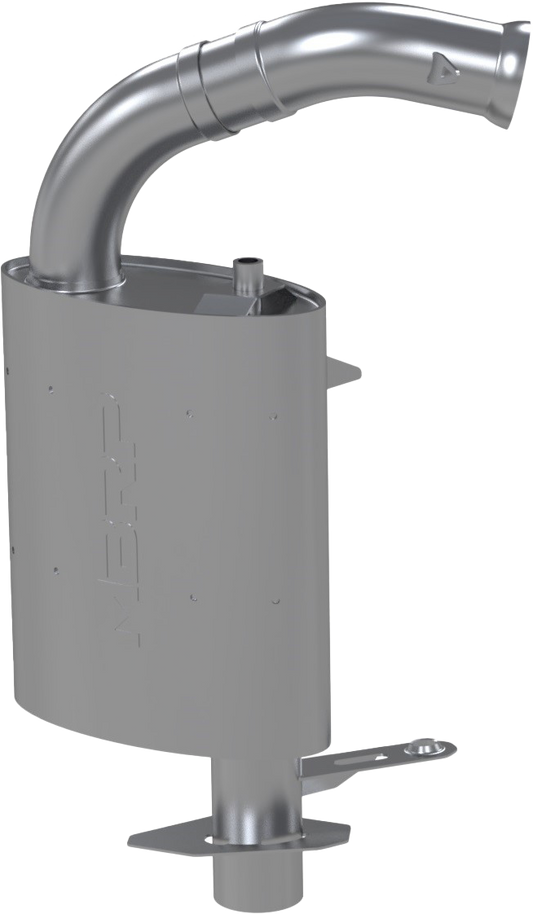 MBRP Performance Exhaust Quiet Series Muffler for Snow Vehicles - Part Number 143Q204