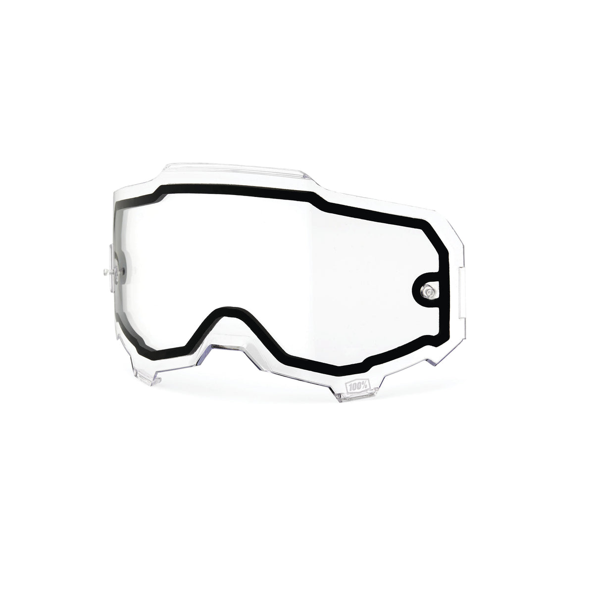 100-Percent Armega/Armatic Dual Dual Pane Clear Lens for Offroad Eyewear