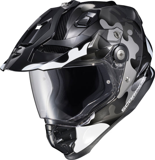 ScorpionEXO XT9000 Carbon Full-Face Helmet Gilley Phantom - Street & Adventure Riding