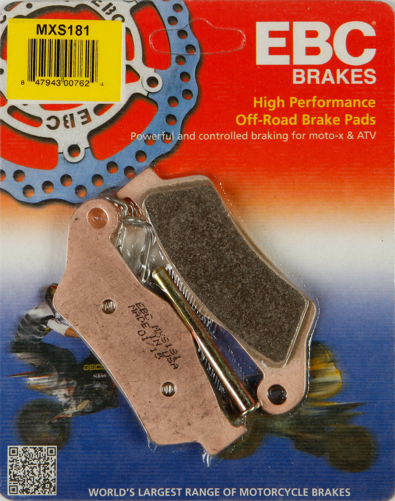 EBC MXS181 Moto X Race Brake Pads for Offroad Motorcycles