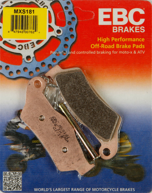 EBC MXS181 Moto X Race Brake Pads for Offroad Motorcycles
