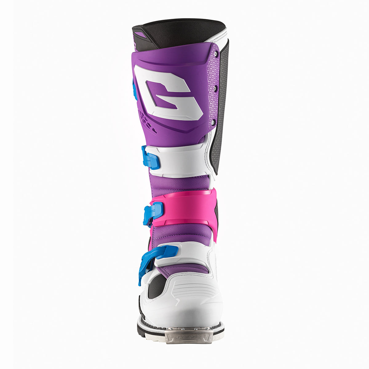 Gaerne Sg 22 Offroad Men's Boots in Purple, White & Rhodamine – Size 8 US