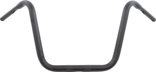 HardDrive 1.25 inch Ape Hanger Handlebars for Harley-Davidson with 9-inch Pull Back - Black