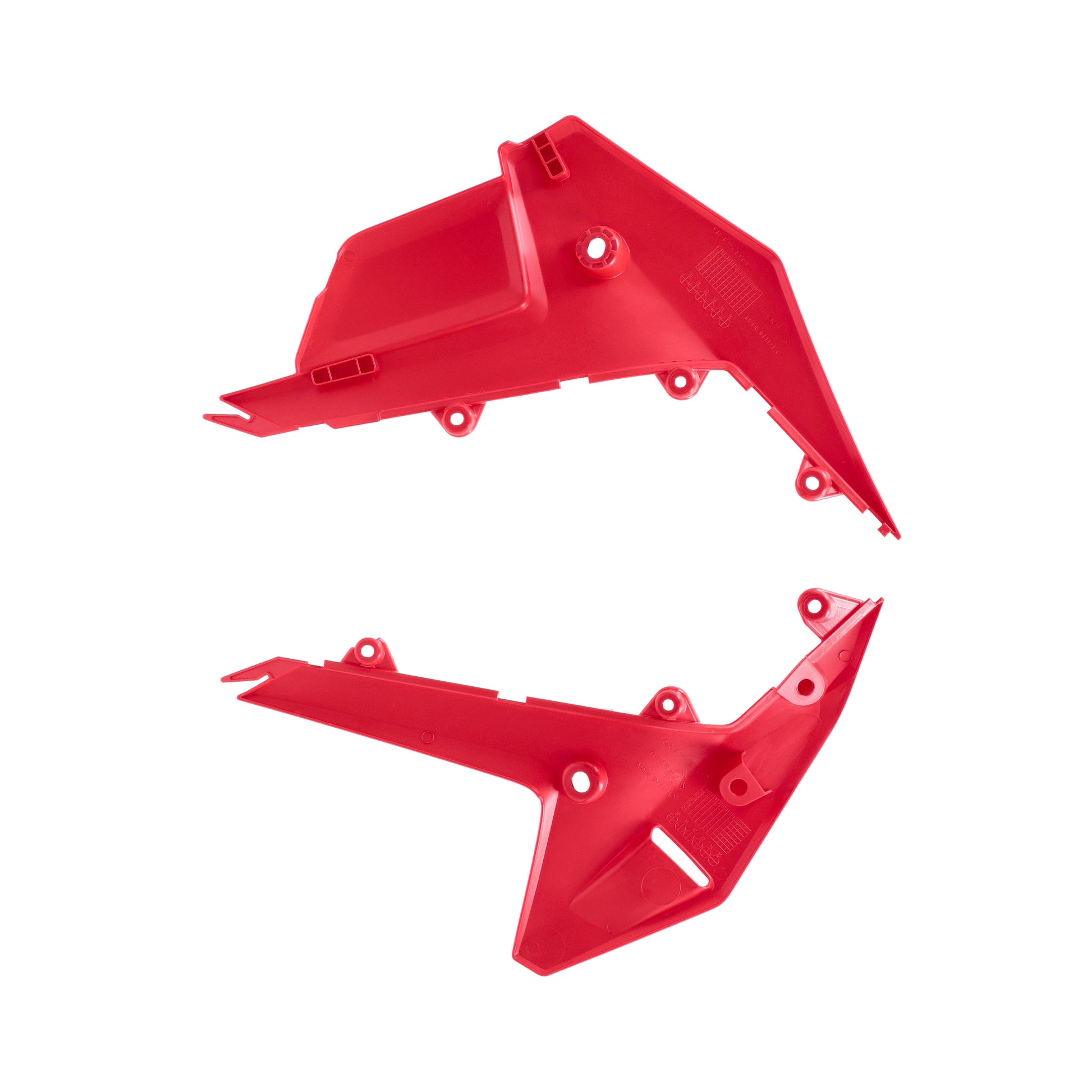 Acerbis CRF Red Upper and Lower Side Panels for Offroad Motorcycles