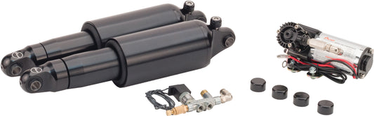 Arnott Fox Series Black V-Rod Air Shocks with Rebound for Harley-Davidson V-Rod Models