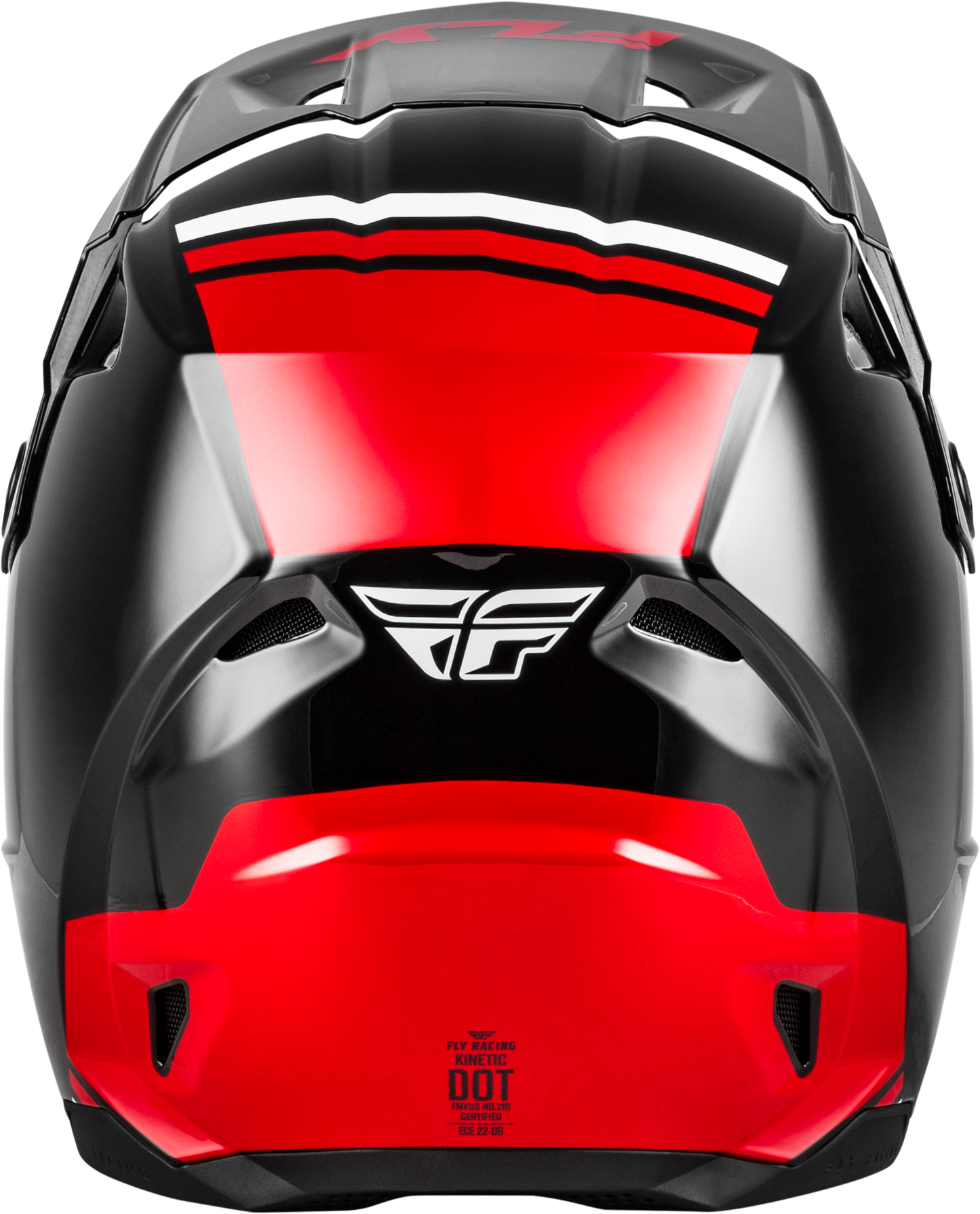 Fly Racing Kinetic Verdict Helmet 2X-Large Black/Red/White for Off-Road Motorcycling