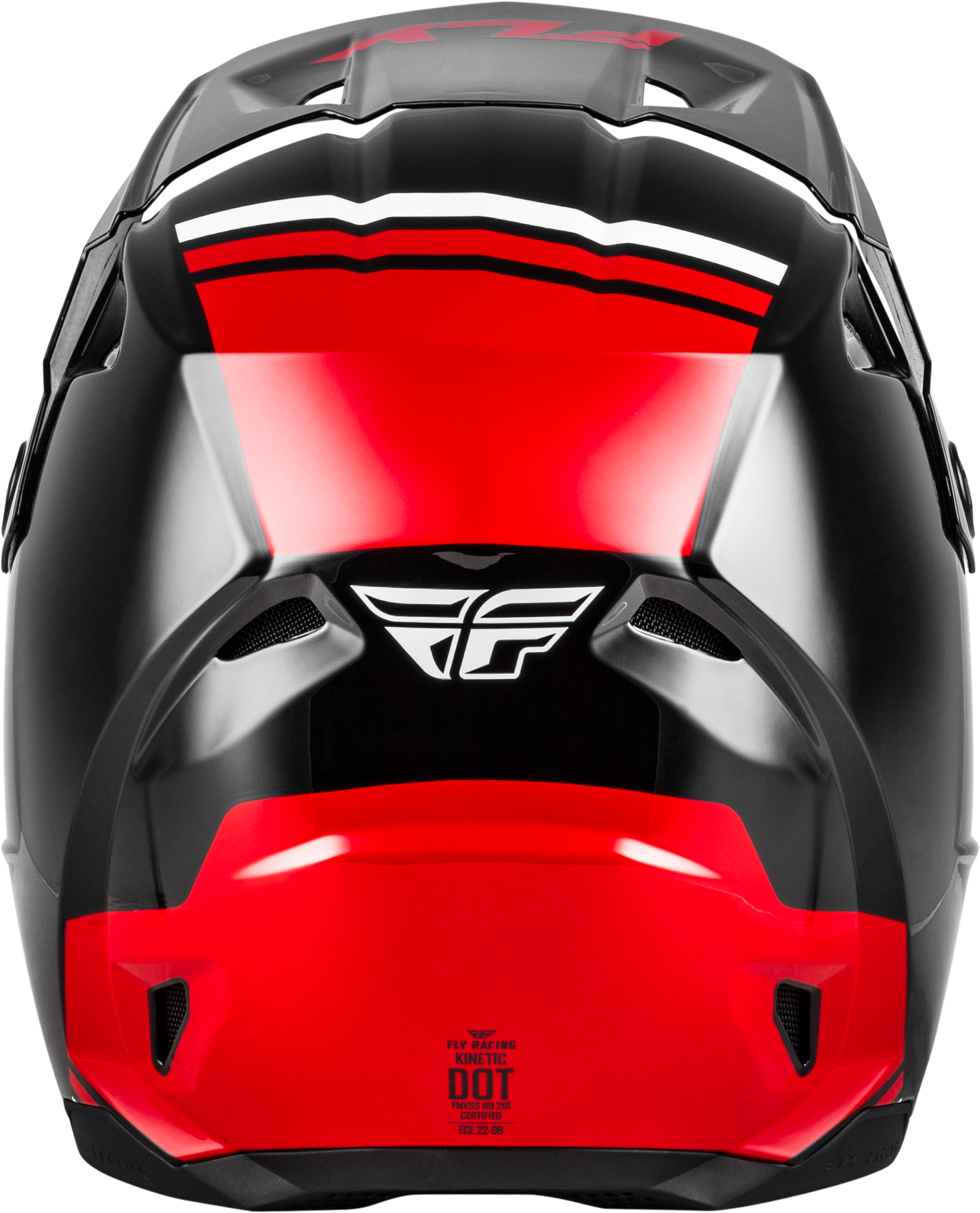 Fly Racing Kinetic Verdict Helmet 2X-Large Black/Red/White for Off-Road Motorcycling