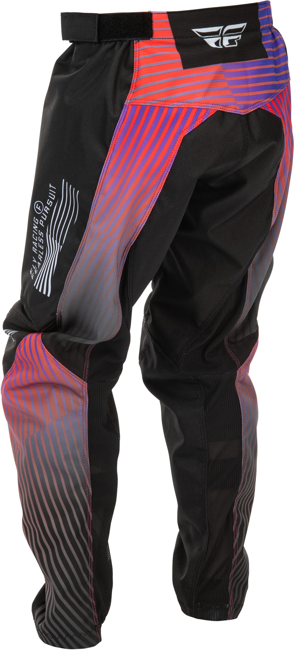 Fly Racing Youth F-16 Offroad Pants Size 18 Black/Red/Purple