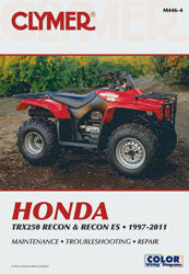 CLYMER Repair Manual for Honda TRX250 Recon (2002-2011)