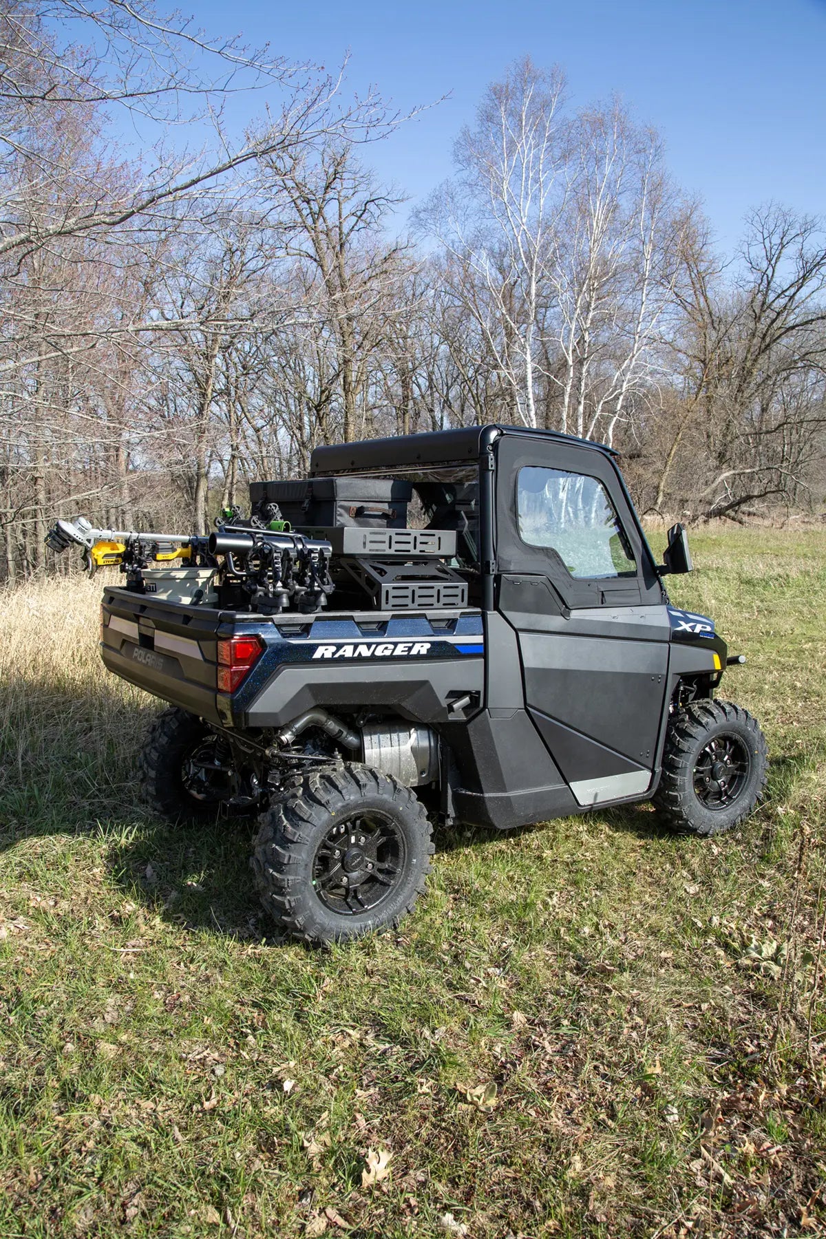 KOLPIN Steel Front Half Doors for ATV/UTV – Easy Install, Multi-Point Mounting, Automotive-Style Handle